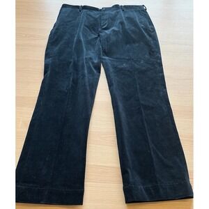 Polo Ralph Lauren Pants 40 x 32 Black Classic Fit Stretch Chino Twill Trousers
